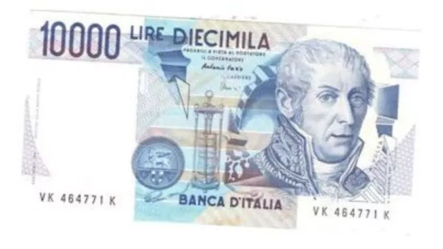 banconote italiane Diecimila lire