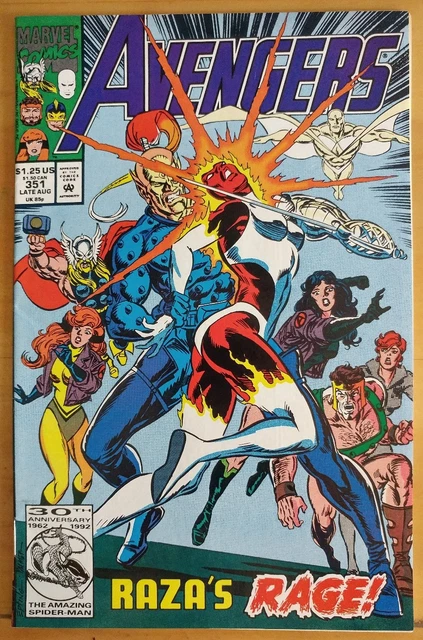 The AVENGERS #351 (1992 MARVEL Comics) ~ GD Comic Book