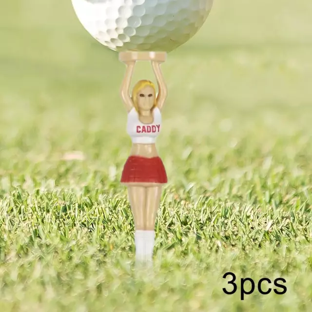 3 Stück Damen Body Golf Tees Anfänger Golf Step Down Tees für Hinterhof