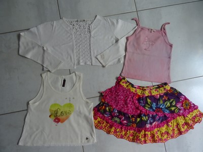 Catimini lot fille 12 ans:CATIMINI= gilet TS jupe 