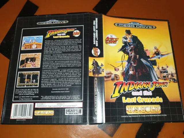 ## Indiana Jones and the Last Crusade - Jeu SEGA Mega Drive / MD - TOP ##