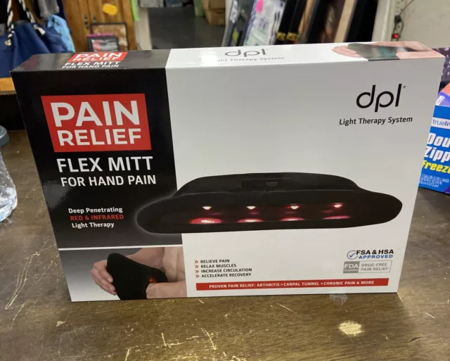 DPL FLEX MITT Light for Wrist Pain Open Box! FREE SHIPPING!