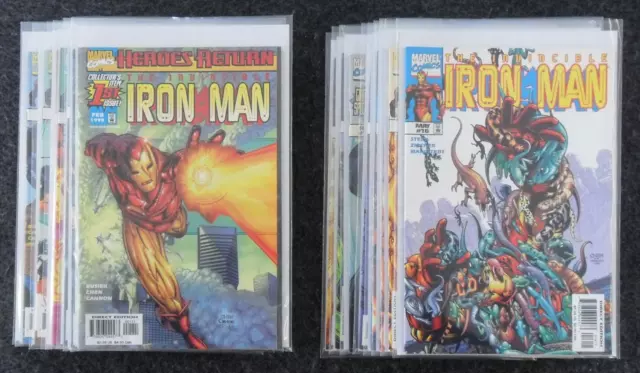 Iron Man Vol. 3 Nr. 1-16 (1998-1999) - Marvel Comics USA - Z. 1