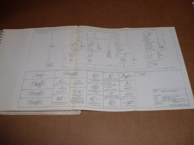 1984 FORD RANGER pickup truck wiring diagram schematic SHEET service