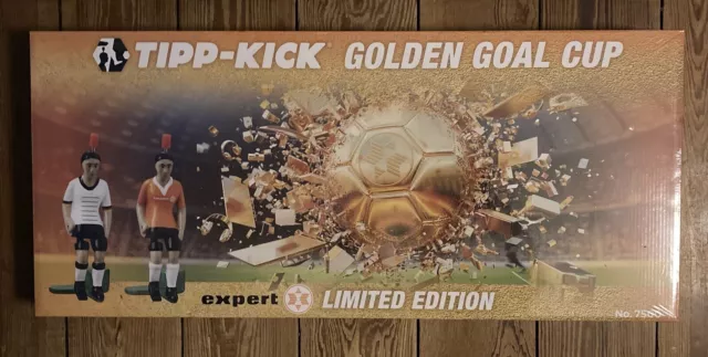 TIPP-KICK Golden Goal Cup expert Limited Edition. Neu in verschweißter OVP