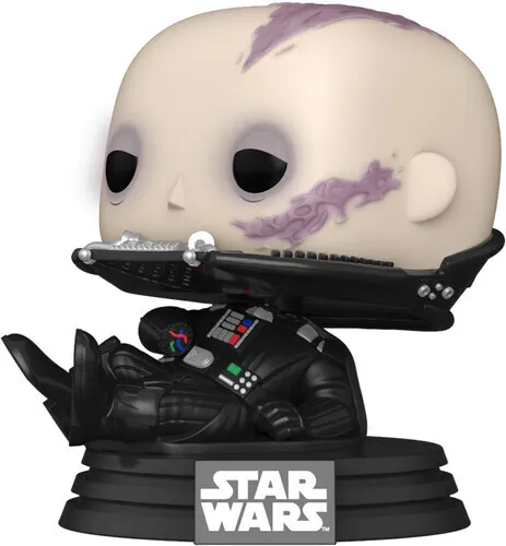 FUNKO POP! STAR WARS: Return of the Jedi 40th - Vader (unmasked) [New Toy] Vin