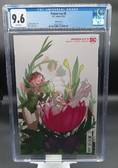 Poison Ivy #9 Variant Cover Cgc 9.6
