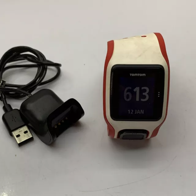 TomTom Cardio Runner GPS Fitness Heart Rate Monitor Watch 8RA0