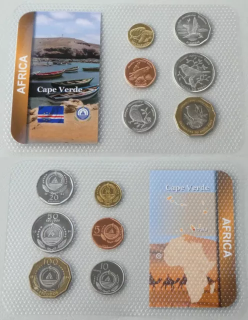 Kapverdische Inseln / Kap Verde / Cape Verde KMS 1994 Vögel im Blister unz.