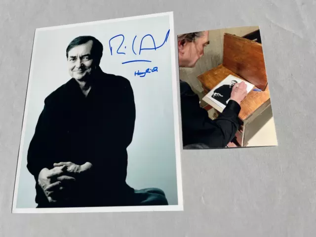 PIERRE-LAURENT AIMARD pianist in-person signed photo 8x10 autograph +proof photo