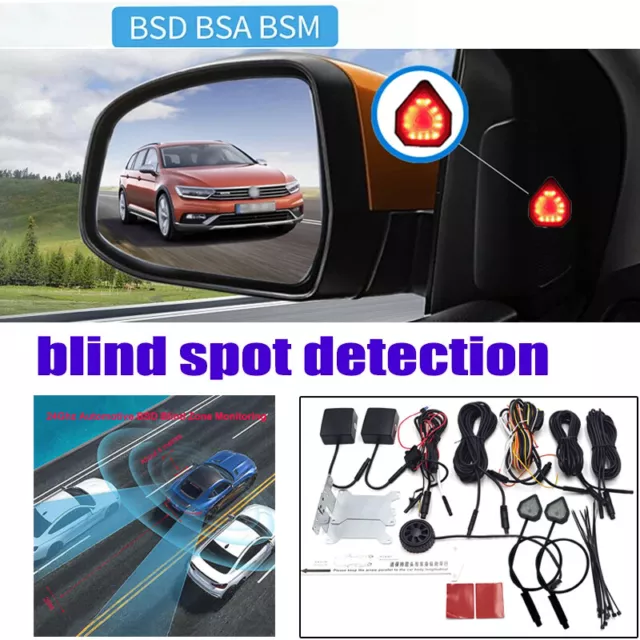 Universal 24Ghz Millimeter Wave Radar 20M BSD Blind Spot Detection System IP67