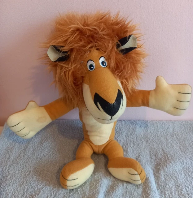 MADAGASCAR ALEX THE Lion Talking Noise Making Soft Toy Plush £7.99 ...
