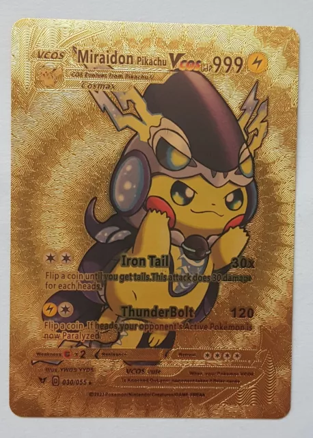 Miraidon EX 106 Gold UR Pokemon Violet Japanese SV1V NM-M
