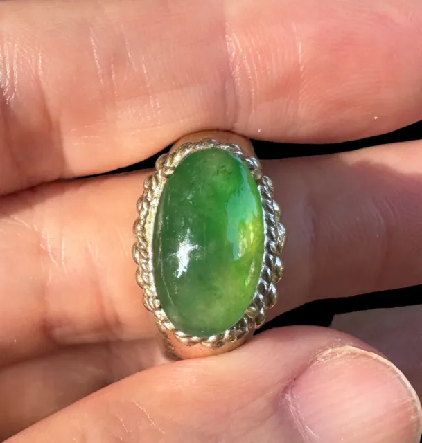 Certified 2.66cts Burma Natural Icy Light Green Color Jadetie Jade A Type