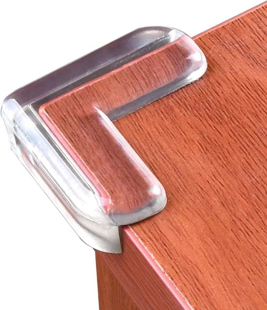 Clear Corner Guards(12 Pack), Clear Edge Bumpers,High Resistant Adhesive Gel,Cor