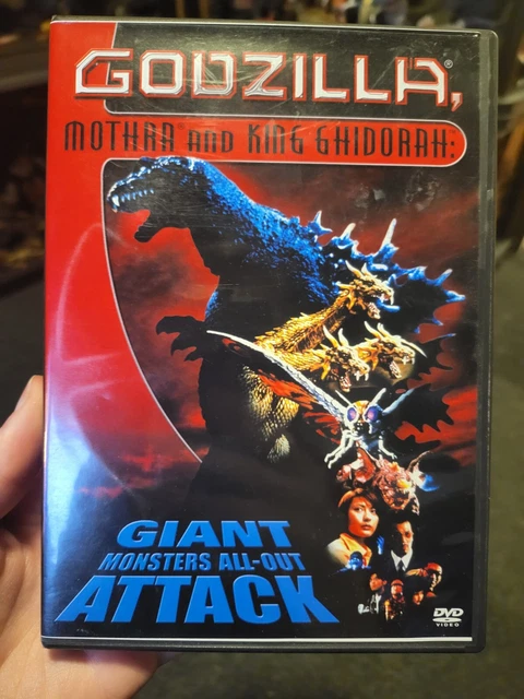 GODZILLA MOTHRA AND King Ghidorah Giant Monsters All-Out Attack DVD ...