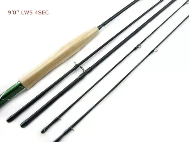 Spinning Casting Fishing Rod Pole High Carbon Fiber Super Hard Trout Cork  Handle