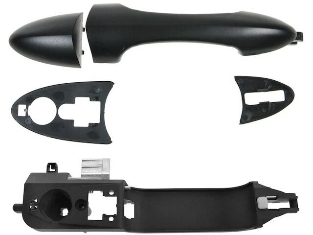 Poignée De Porte Extérieure Avant Droite/arrière Pour Ford Focus 2008-2011 - Plastique Apprêté