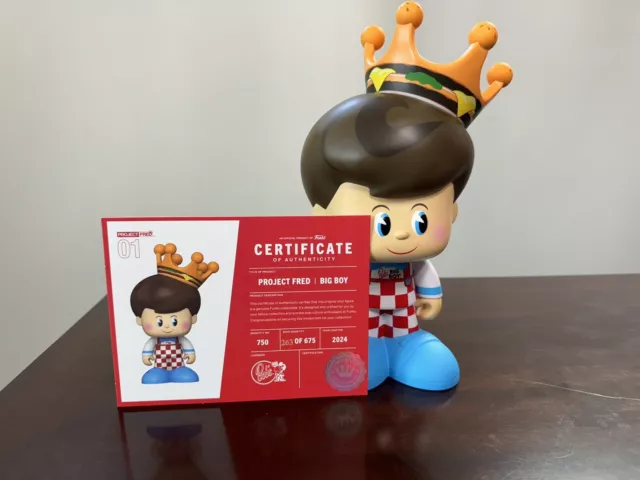 Funko Project Fred 01 - 11" Bob's Big Boy Vinyl Collectible #263 of 675