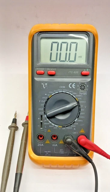 Multimetre Numerique Multifonction Itc-920