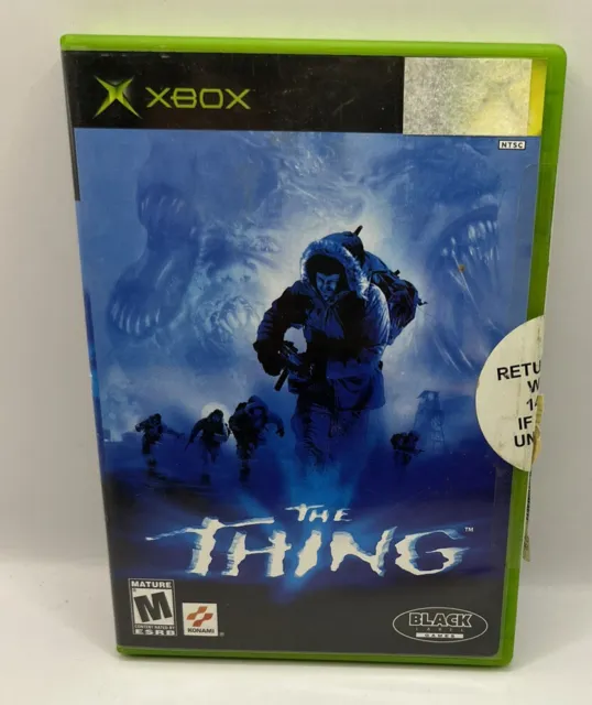 The Thing (Original Xbox, 2002) *Complete CIB w/ Registration Card - Tested*