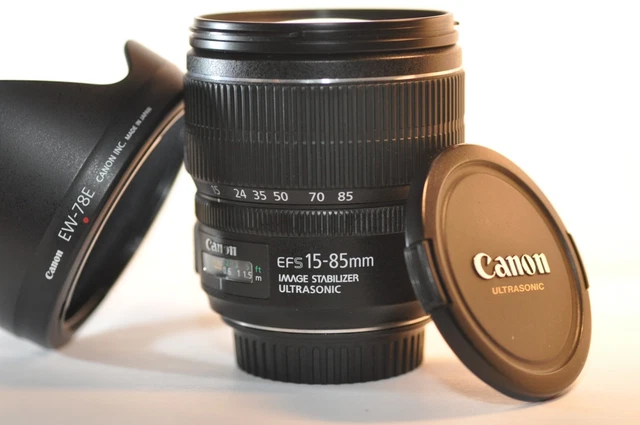 Flower Petal Lens Hood replace EW-78E EW78E for Canon EF-S 15-85 mm f/3.5-5.6 IS USM / 15-85mm F3.5-5.6 IS USM EW 78E - 44