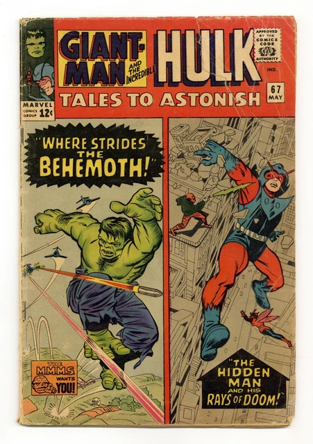 Tales to Astonish #67 GD- 1.8 1965