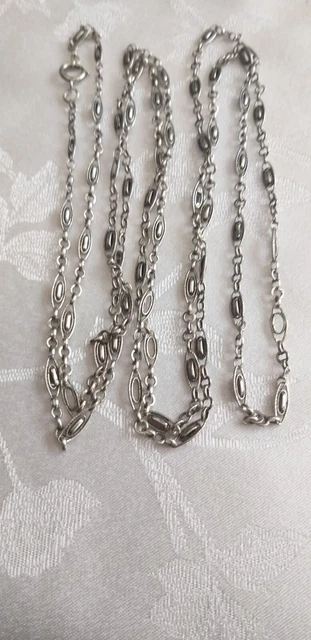 Passant Coulissant Pour Sautoir En Argent Massif Poinçonné - Ancien, Occasion - Bijouterie