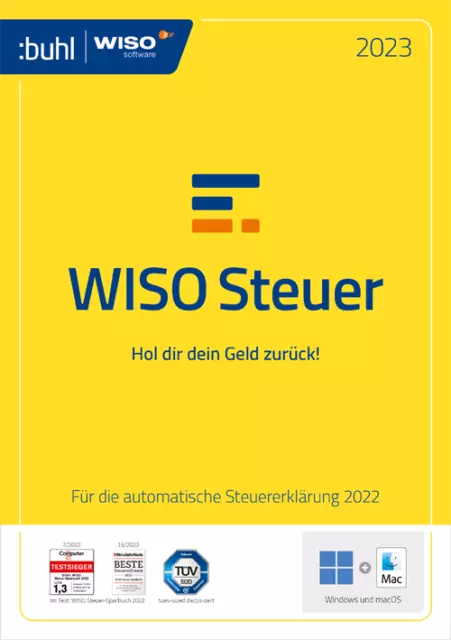 Download-Version WISO Steuer 2023 für die Steuererklärung 2022 (Windows / macOS)