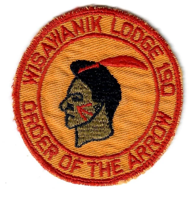 Boy Scout OA 190 Wisawanik Lodge First Patch WAB Issue R1