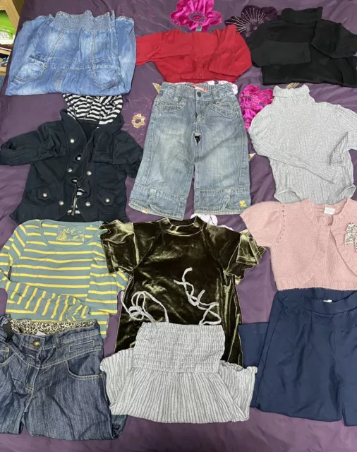designer bundle of girls clothing age 5-8 yrs, Next, Mostly Zara, New Look Etc
