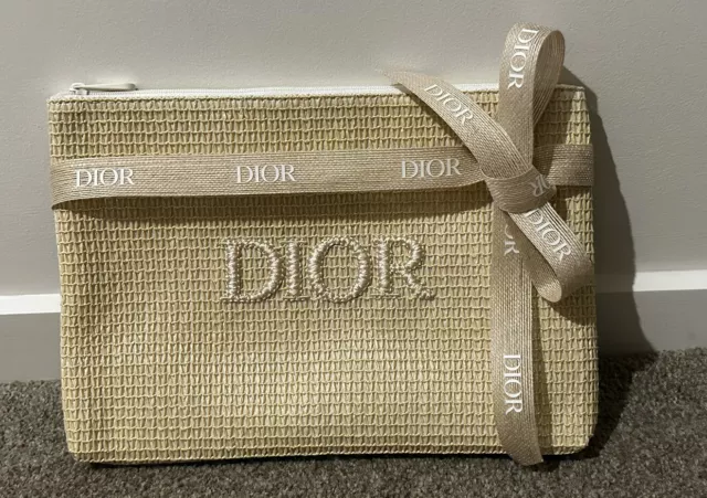 Christian Dior Limited Edition Tote Bag Navy Gold VIP NFS With Gift Box  Holiday