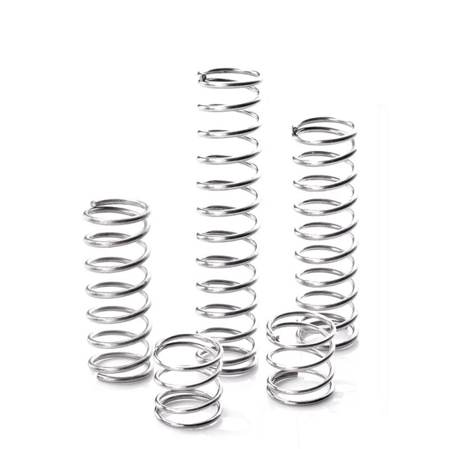 Compression Spring 0.7mm Wire Dia 5-12mm Diameter 60-100mm Length Zinc Plated