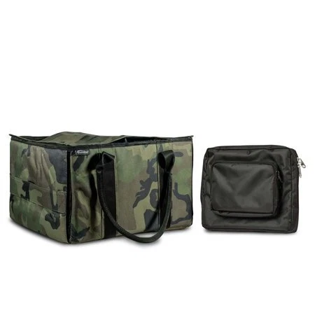 AUTOEXEC AETote-04 GC File Tote Green Camouflage with one Tablet Case
