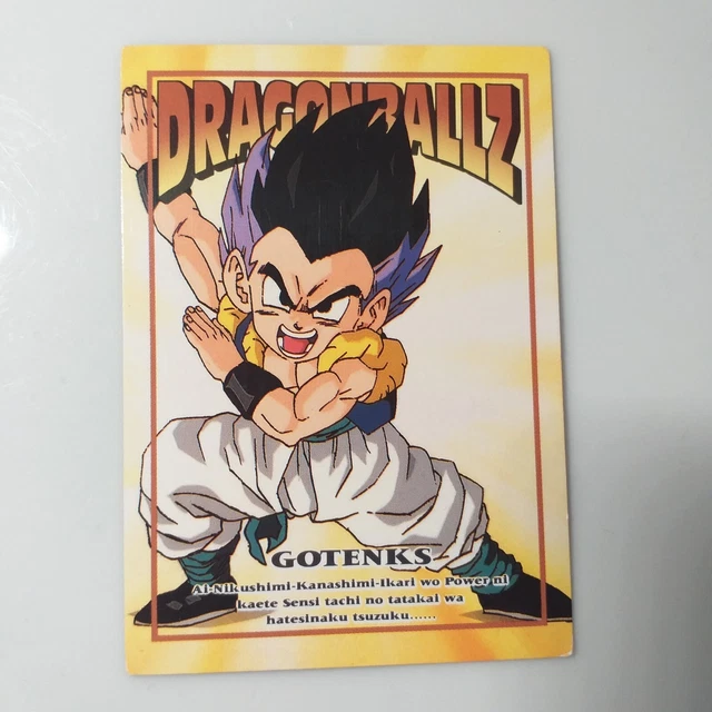 Carte Dragon Ball Z Memorial Photo #Check List 8 - 1995 - État LP/EX - Vintage Japon