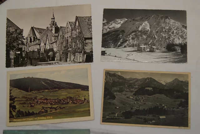 8Karten ca.1930/62;Obertiefenbach;Wildi Saas-Fee;Lüneburg;Oberwiesenthal(id.B25) 3