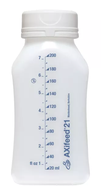 Axifeed Breast Milk Storage Bottles, 200ml, Pack of 10