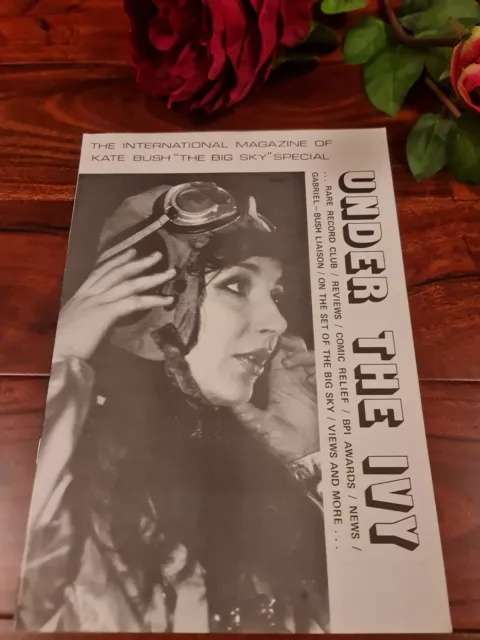 Kate Bush Under The Ivy Fanzine ☆ORIGINAL FAB RARE MAGAZINE☆ THE BIG SKY SPECIAL