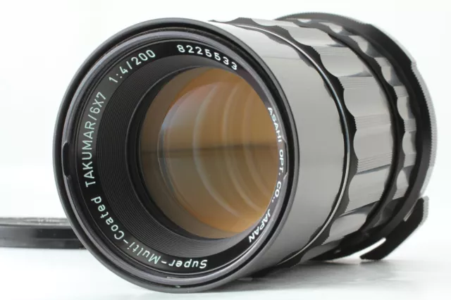 [ Mint ] Asahi PENTAX 6x7 67 Smc Takumar 200mm f4 Mf Objectif De Japon #605