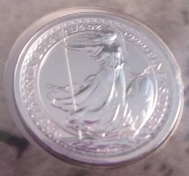 2014 Ss Gairsoppa Britannia Uk Quarter Ounce Silver Coin Royal Mint Sealed Pack