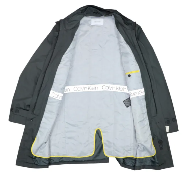 Calvin Klein Slim Fit All-Weather Longer Length Modern Men's Rain Coat 42L NWT 2