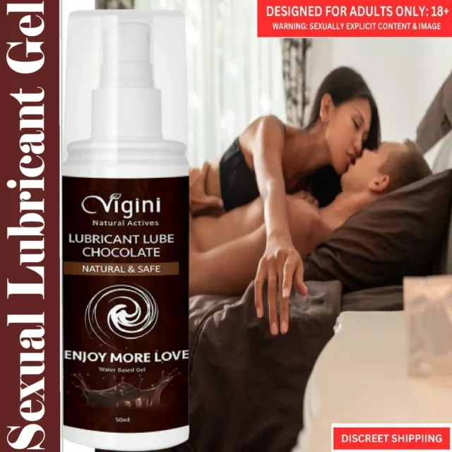 Lubrification au chocolat Gel de Massage sensuel à base d'eau hommes femmes...