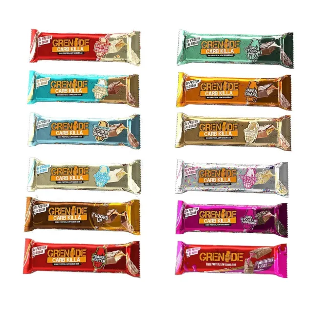 Grenade Carb Killa High Protein Low Carb Protein Bars All Flavours - You Choose