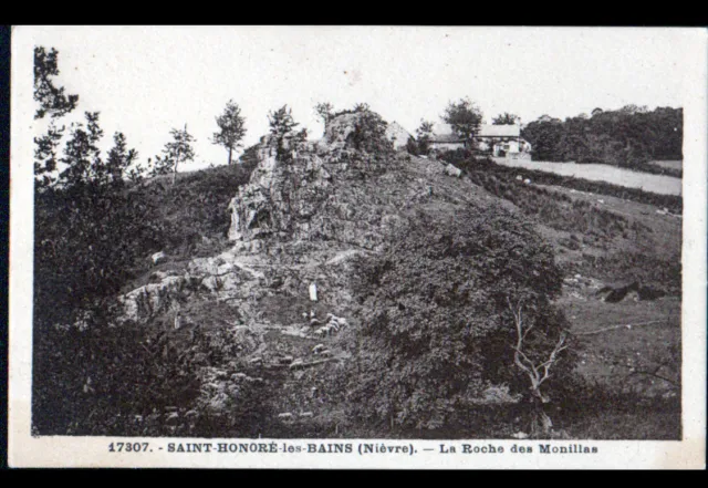 SAINT-HONORE-LES-BAINS (58) VILLA à la ROCHE des MONILLAS circa 1930