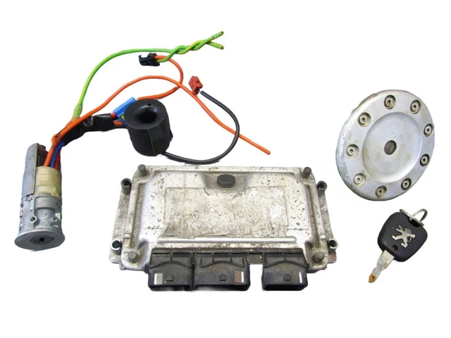 STEUERGERÄT MOTOR SCHLIESSSATZ für PEUGEOT 206 CC (2D) 1,6 16V ...