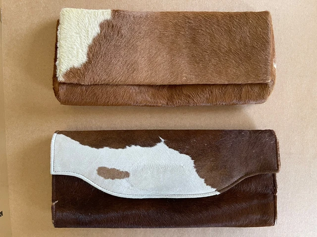 Vintage Pony Hair Clutch Purse
