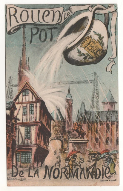 Cpa 76 - Rouen: Le Pot De La Normandie (Seine-Maritime) - Unwritten