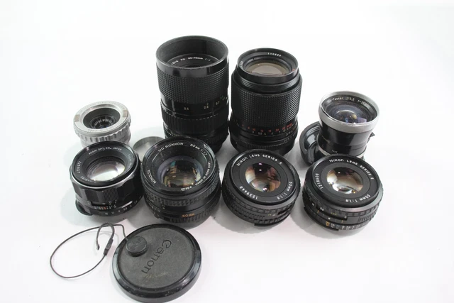 Vintage Lenses, Vintage Movie & Photography, Cameras & Photo