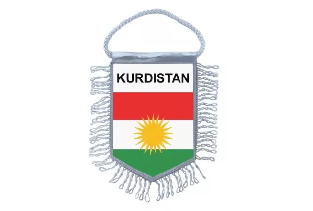 Wimpel Mini Flagge Land Auto Decoration Kurdistan Kurden