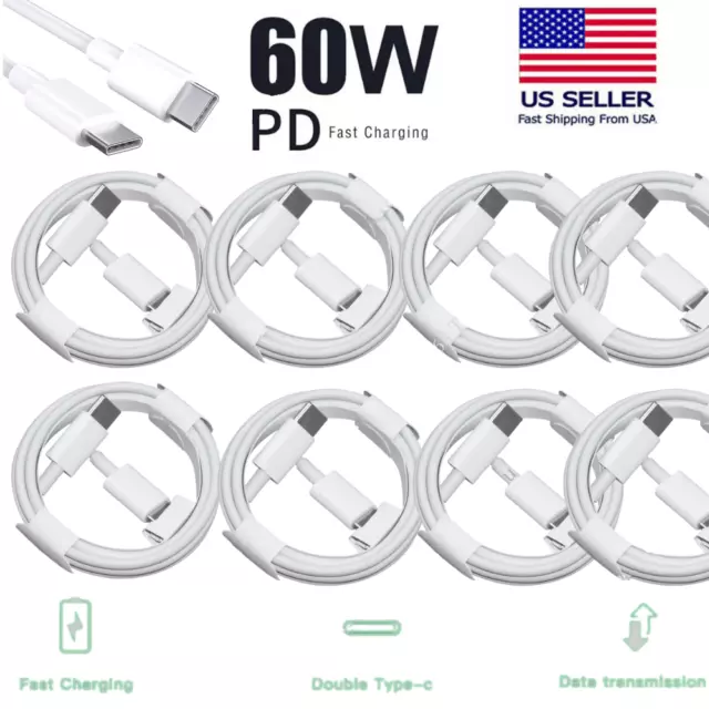 Wholesale Bulk Lot USB Type C PD Cable Fast Charger Charging Cord For Samsung